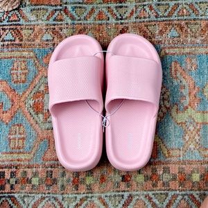 Pink pillow cloud slides